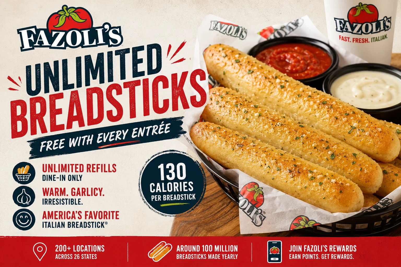 Fazoli's Breadsticks