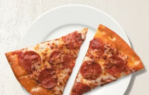 Fazoli's Pepproni Pizza, Double Slice