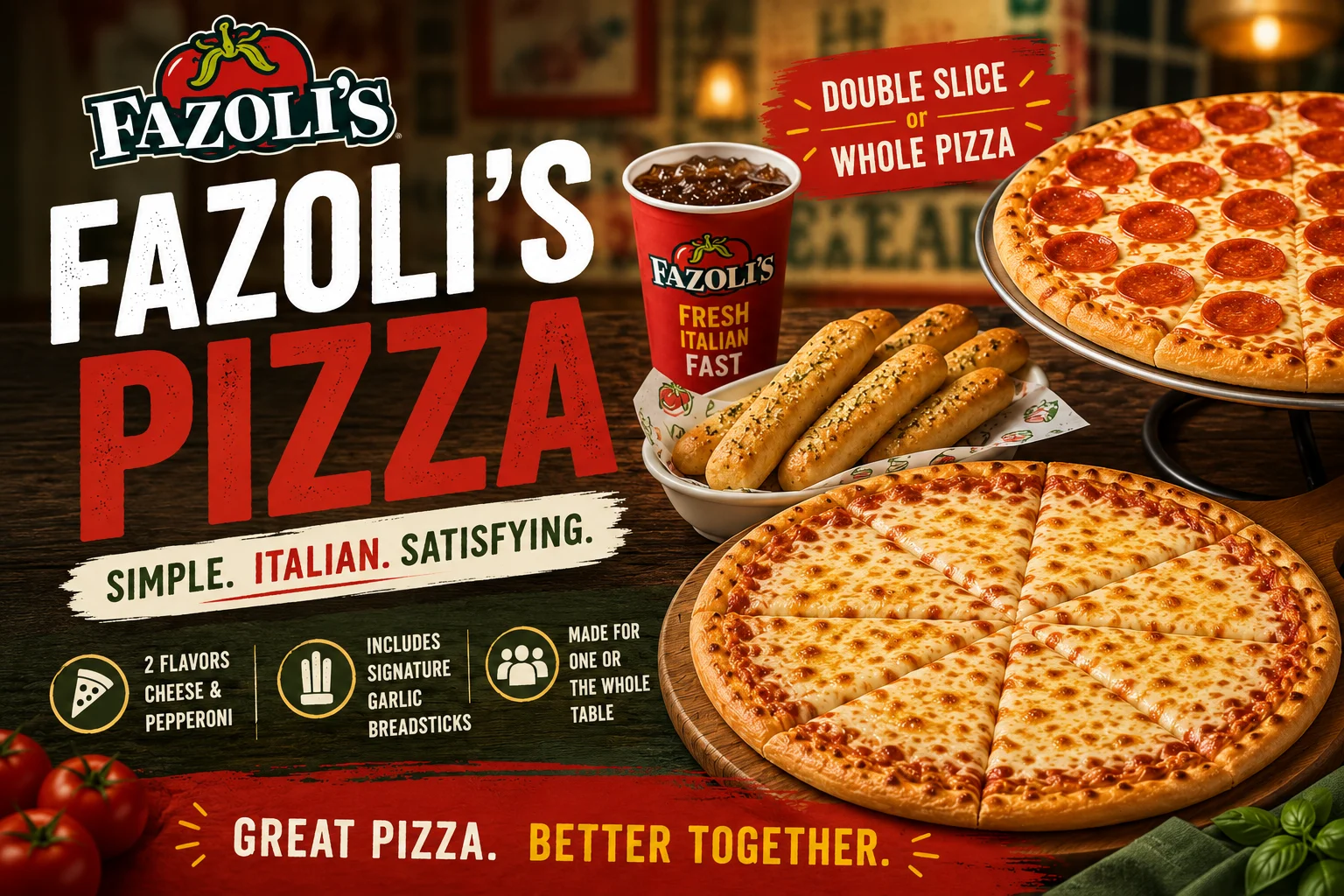 Fazoli's Pizza